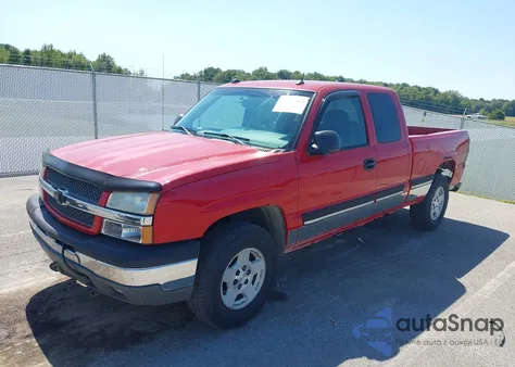 2004 Chevrolet Silverado 1500 Z71 z USA, uszkodzony, nr VIN 2GCEK19T241278296